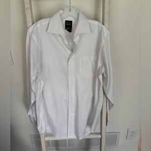 Jos. A. Bank White Classic Dress Shirt